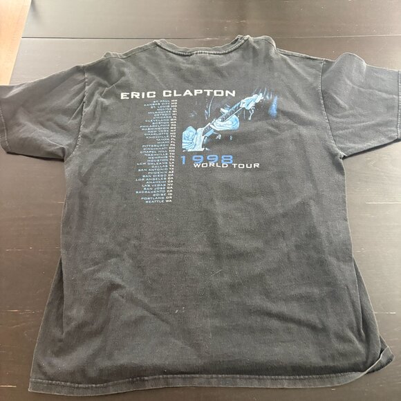 Vintage 1998 Eric Clapton Tour T Shirt  Size Large - Picture 5 of 5